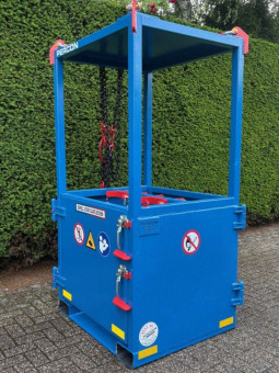 Gasflesbak 4 flessen - XL huren | Percon | Gekeurde gasflesbakken voor veilig hijswerk