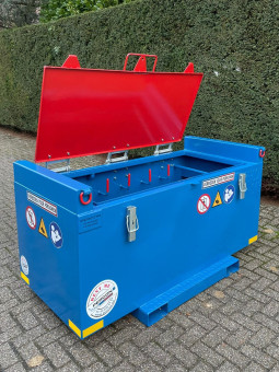 Materiaalbak - 2.0 meter huren | Percon | Gekeurde materiaalbakken voor veilig hijswerk