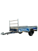 Aanhangwagen - enkelas - open - huren | Percon