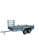Aanhangwagen - Dubbelas - Open - huren | Percon