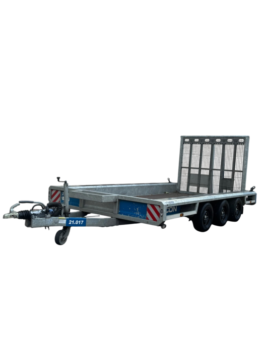 Machinetransporter - huren | Percon | Gekeurde machinetransporter - voor veilig vervoer