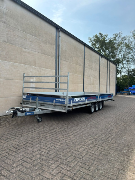 Plateauwagen - 6 meter - huren | Percon | Gekeurde Autotransporter - 5m - Verlaagd - voor veilig vervoer
