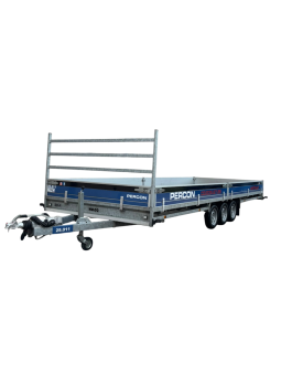 Plateauwagen - 6 meter - huren | Percon | Gekeurde Autotransporter - 5m - Verlaagd - voor veilig vervoer