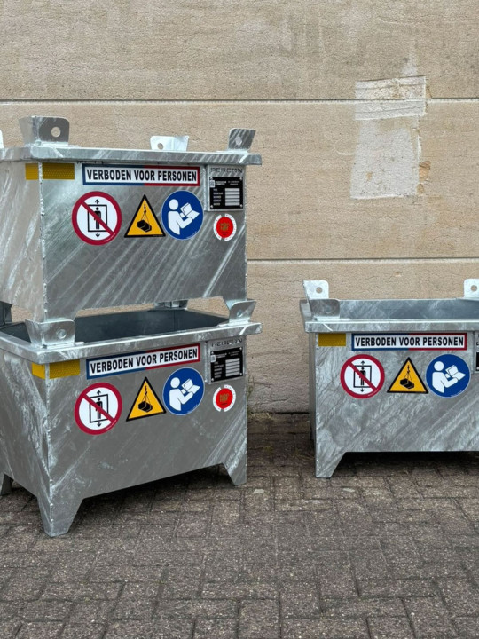 Hijsbak kopen | Percon | Gekeurde hijsbakken voor veilig hijswerk