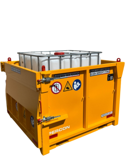 Hijsbak voor IBC Containers kopen | Percon | Gekeurde hijsbakken voor veilig hijswerk