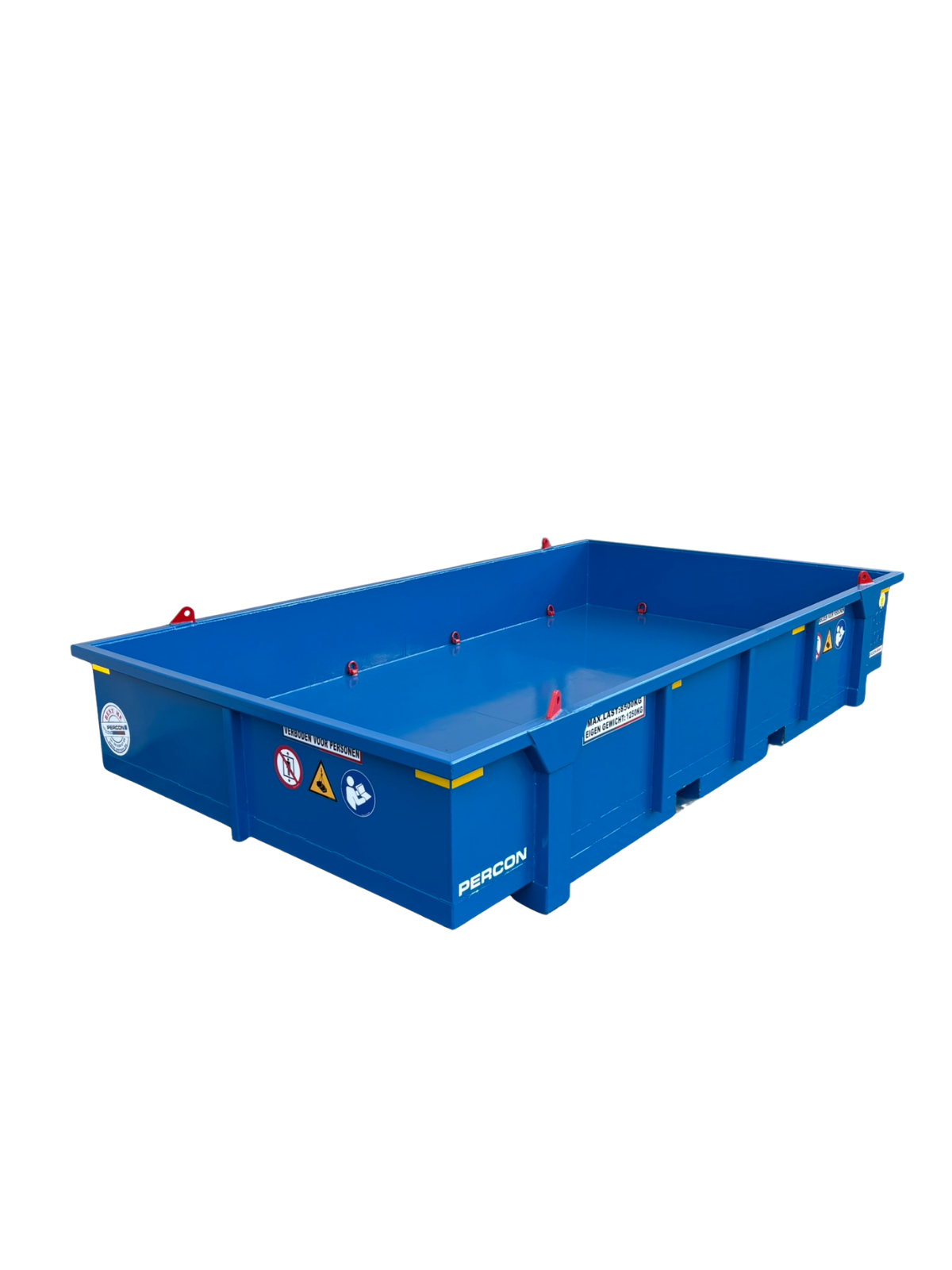 Hijsbak 4.0 x 2.2 x 0.5 meter huren | Percon | Gekeurde hijsbakken voor veilig hijswerk