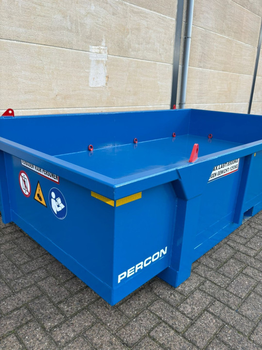 Hijsbak 4.0 x 2.2 x 0.5 meter huren | Percon | Gekeurde hijsbakken voor veilig hijswerk