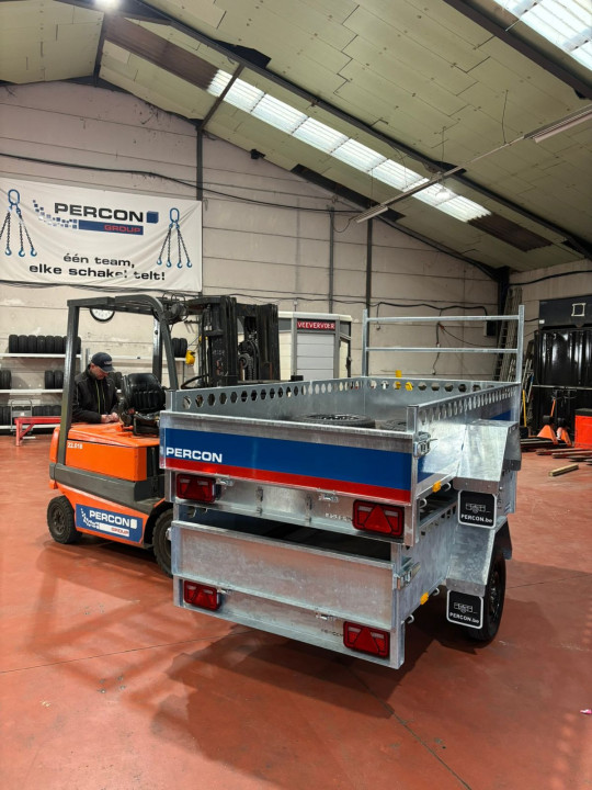 Plateau aanhangwagen kopen | Percon | Sterke Kwaliteitsmerken & Advies