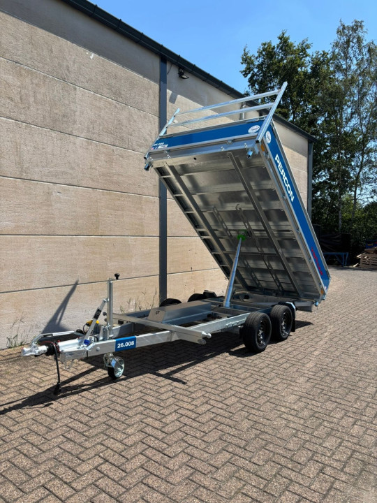Kipper / Kipaanhangwagen - huren | Percon | Gekeurde Kipper / Kipaanhangwagen - voor veilig vervoer